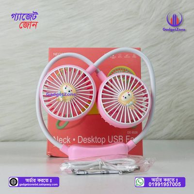 Folding Mini Neck Fan Rechargeable Fan Portable Fan Hand Free S13-F1193💥_img_0