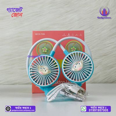 Folding Mini Neck Fan Rechargeable Fan Portable Fan Hand Free S13-F1193💥_img_2