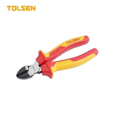 TOLSEN ( 6" | 7" ) VDE 1000V Insulated Diagonal Cutting Pliers Premium Series Model: V16036 | V16037_img_0