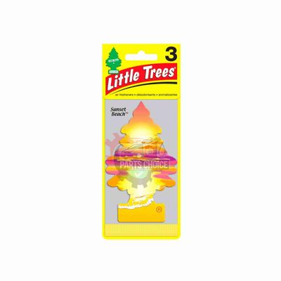 LITTLE TREES SUNSET BEACH SCENT CAR AIR FRESHENER_img_0
