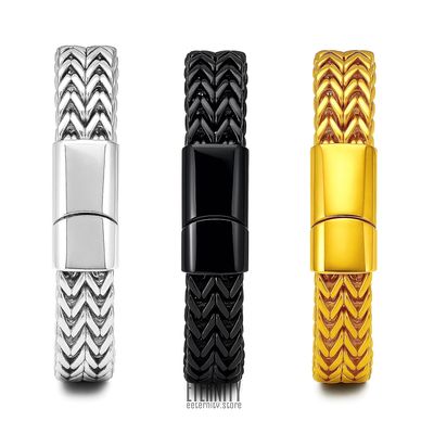 Retro Link Titanium Bracelet