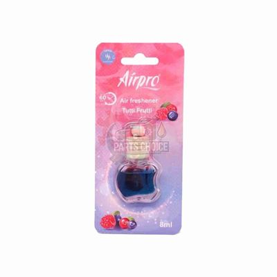 AIRPRO TUTTI FRUTTI HANGING BOTTLE AUTO AIR FRESHENER 8ML_img_0