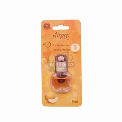 AIRPRO HONEY MELON HANGING BOTTLE AUTO AIR FRESHENER 8ML_img_0