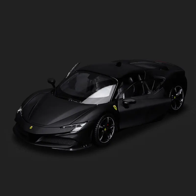 Bburago Ferrari SF90 Stradale Assetto Fiorano 1:24 scale model car._img_0