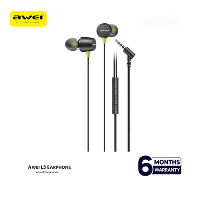 Awei L5 Sports In-ear Earphones With Mic_img_0