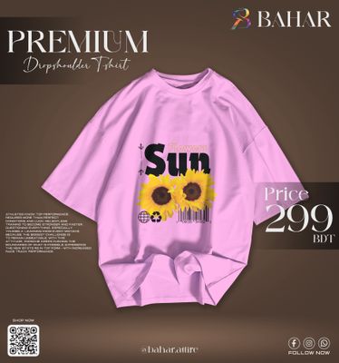 Oversized T-Shirt (Sunflowers)_img_1