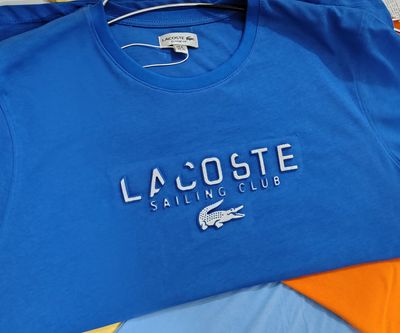 Premium Luxury T-shirt // Lacoste Royal blue_img_1