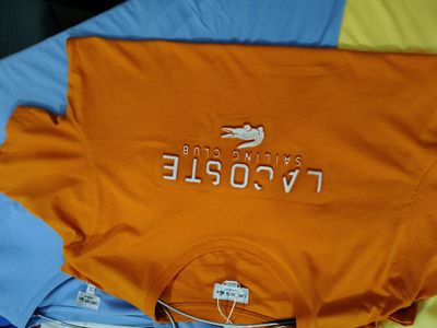 Premium Luxury T-shirt // Lacoste Orange_img_1