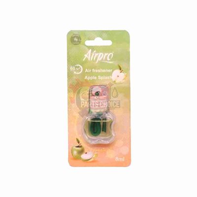 AIRPRO APPLE SPLASH HANGING BOTTLE AUTO AIR FRESHENER 8ML_img_0