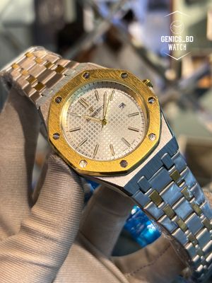 Audemars Piguet Quartz White Dial Gold Vejel AA Grade_img_0
