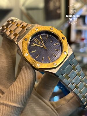 Audemars Piguet Quartz Blue Dial Gold Vejel AA Grade_img_0