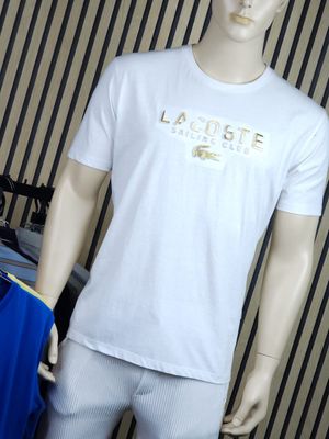 Premium Luxury T-shirt // Lacoste White_img_0