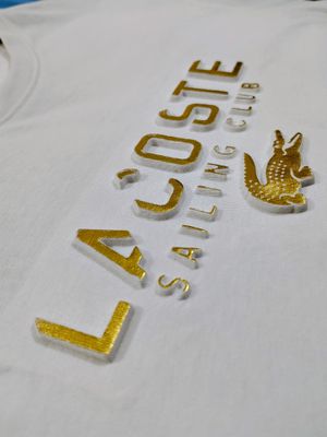 Premium Luxury T-shirt // Lacoste White_img_1