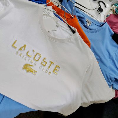 Premium Luxury T-shirt // Lacoste White_img_2