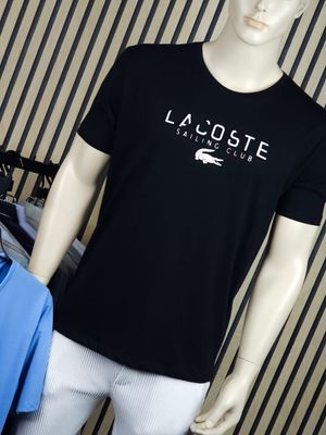 Premium Luxury T-shirt // Lacoste Black_img_0