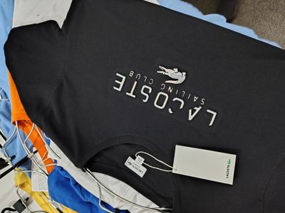 Premium Luxury T-shirt // Lacoste Black_img_2