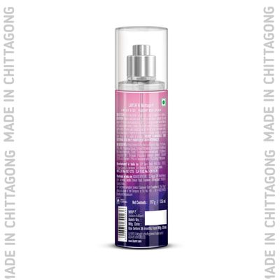 Layer'r Wottagirl Amber Kiss Body Splash - 135ml_img_3