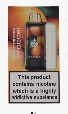 Ttigerr 18k Puffs Disposable Mango 1 Piece_img_0
