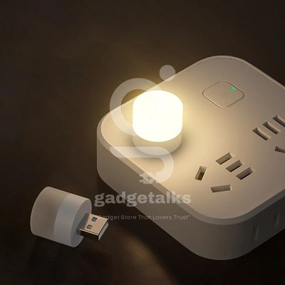 USB Mini LED Night Light (5pcs Pack, Warm & White Light)_img_2