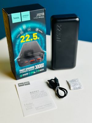 Hoco J101B 22.5W 30000MAH Dual Port Fast Charging Power Bank_img_2