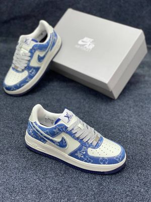 Nike AIR FORCE 1 LOW LV WHITE/BLUE_img_1