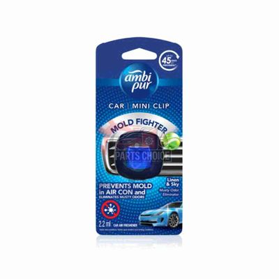 AMBI PUR CAR MINI CLIP LINEN AND SKY CAR AIR FRESHENER 2.2ML_img_0