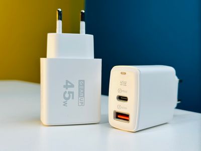 GearUP GP007 45W Fast Charging PD 3.0+ QC 3.0 USB Wall Charger  GearUP GP007 45W ফাস্ট চার্জিং PD 3.0 QC 3.0 USB ওয়াল চার্জার ।_img_1