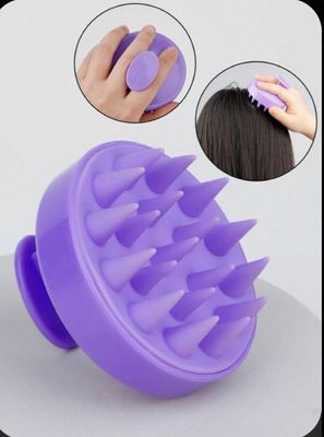 Silicon Scalp Massager/ Shampoo Brush_img_2