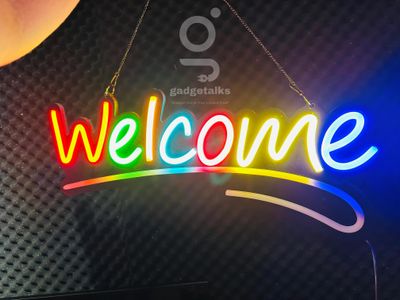 GearUP WELCOME10 Neon Sign For Greetings at Shop, Restaurant , Pharmacy, Cafe_img_0