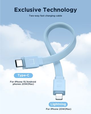 JOYROOM JR-PBM01 20W Power Bank 10000mAh with Built-in Cable&Kickstand_img_9