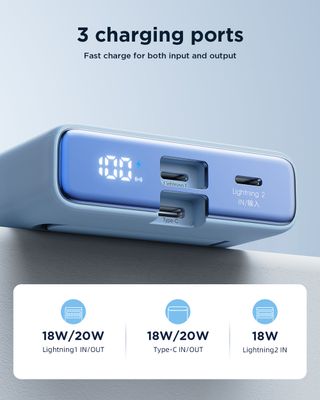 JOYROOM JR-PBM01 20W Power Bank 10000mAh with Built-in Cable&Kickstand_img_11