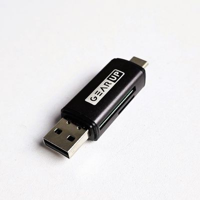 GearUP 4 In 1 Multifunction OTG Card Reader Type-C/USB /SD Card/TF Card Reader গিয়ারআপ 4 ইন 1 মাল্টিফাংশন OTG কার্ড রিডার টাইপ-সি/ইউএসবি/এসডি কার্ড/টিএফ কার্ড রিডার ।_img_1