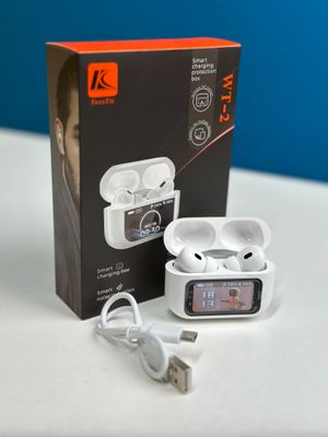 WT-2 Wireless Bluetooth Headset With Led Display LED ডিসপ্লে সহ WT-2 ওয়্যারলেস ব্লুটুথ হেডসেট ।_img_1