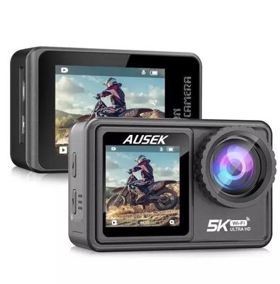 Ausek AT-S81TR Waterproof Dual Display 5K Action Camera With Filter ফিল্টার সহ Ausek AT-S81TR ওয়াটারপ্রুফ ডুয়াল ডিসপ্লে 5K অ্যাকশন ক্যামেরা ।_img_0