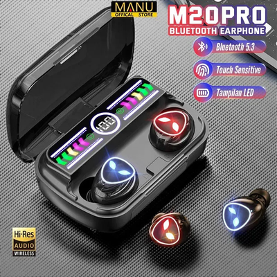 M20 Pro Earphone Bluetooth Wireless Headphones with Microphone_img_1