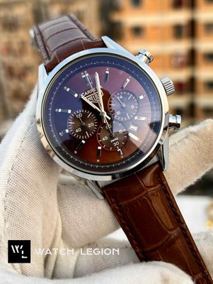 TAG BELT 3 CHRONO SILVER BODY BROWN BELT BROWN DIAL_img_0