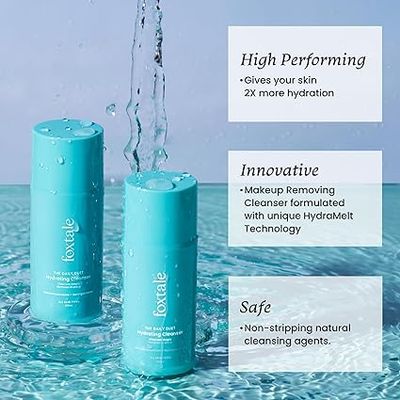 FoxTale Duet Gentle Hydrating Face Wash and Makeup Remover_img_1