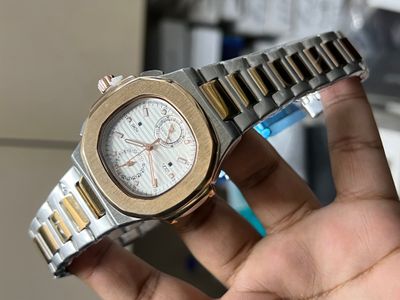 PATEK CH ROSE GOLD TWO TONE WHITE DIAL_img_0