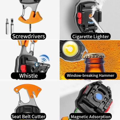 GearUP SG-61 লাইটার সহ বহুমুখী রিচার্জেবল কীচেন সারভাইভাল গিয়ার GearUP SG-61 Multifunctional Rechargeable Keychain Survival Gear with Lighter ._img_1