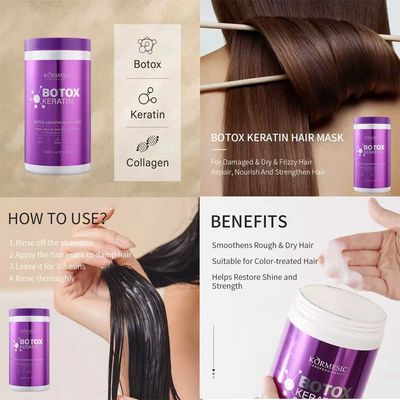 Kormesic Botox Keratin Nourish & Strengthen Hair Mask 1000ml_img_2