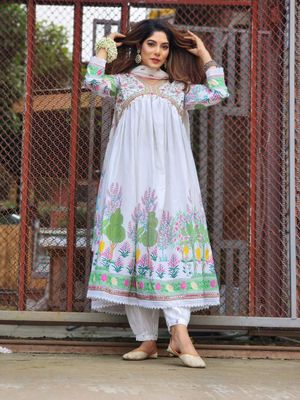 আফগানি কাবলি গ্রাউন থ্রি পিস_img_0