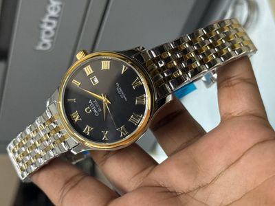 OMEGA DE VILLE TWO TONE BLACK DIAL SWEEP_img_0