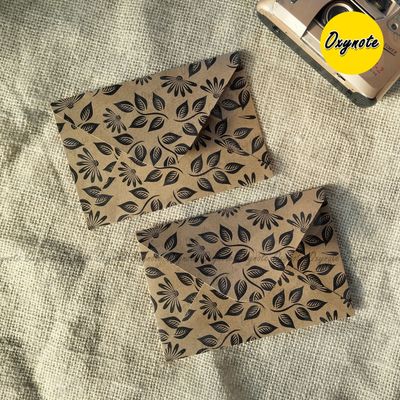 OXYNOTE Premium Designed Vintage Kraft Paper Envelope_img_20
