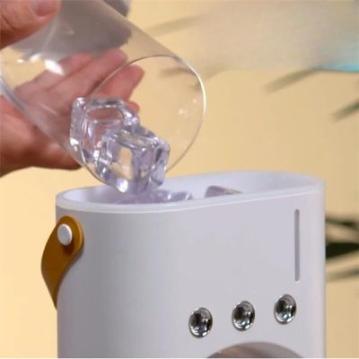 Rechargeable Remote Control Double Head Spray Cooling Fan_img_4