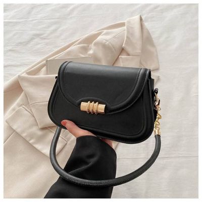 Solid party casual shoulder bag_img_1