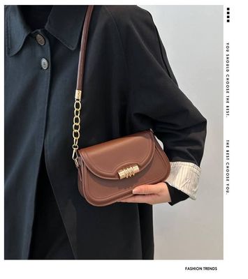 Solid party casual shoulder bag_img_2