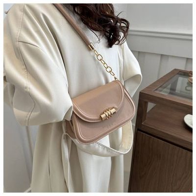 Solid party casual shoulder bag_img_3