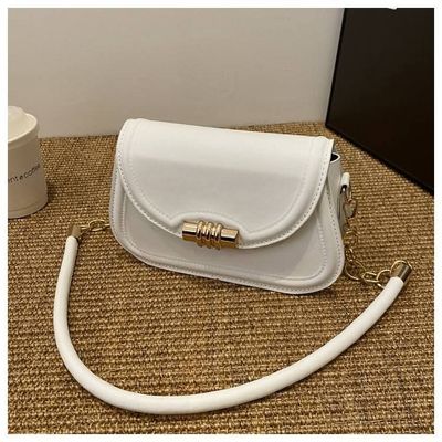 Solid party casual shoulder bag_img_5
