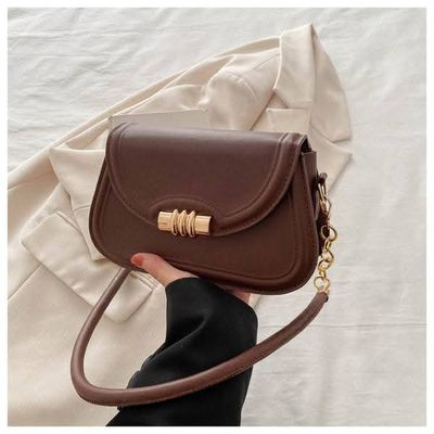 Solid party casual shoulder bag_img_7