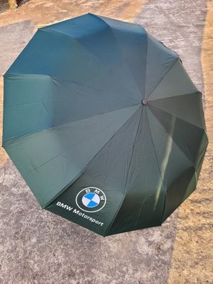 BMW Motorsport Umbrella 12 Ribs Windproof Automatic Open Extra Large_img_3